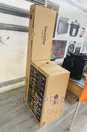 Unique Designed LG S65q Electric Sound Bar System(Black).
