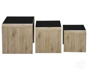 3pcs Wooden Nested Side Table