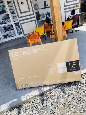 Authentic Lg 55ur7300 55” Electric Uhd Smart Led Tv(Black).