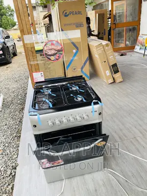 Super Strong Ferre 60x60 Oven and Grill 4 Gas Burner(Gray).