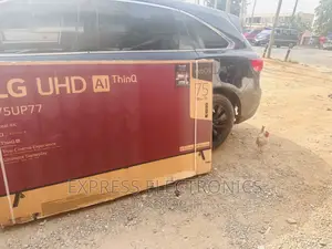 Super Powerful LG UHD Smart 75”UP77 Tv 