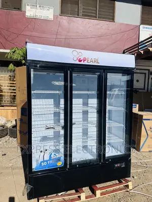 Security Lock and Key Pearl Display Fridge PVC-150