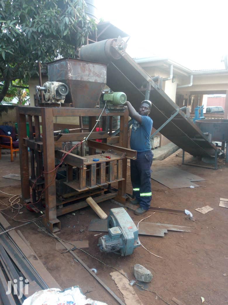Block Making Machine in Achimota Manufacturing Equipment, Kofi Nhyira