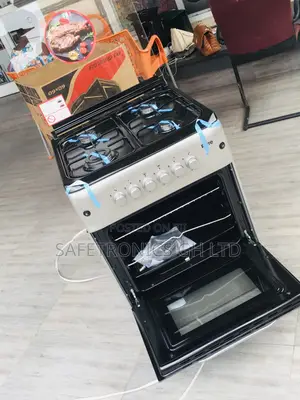 4 Gas Cooker Oven With Grill 60x60 Gray Ferre Essential 