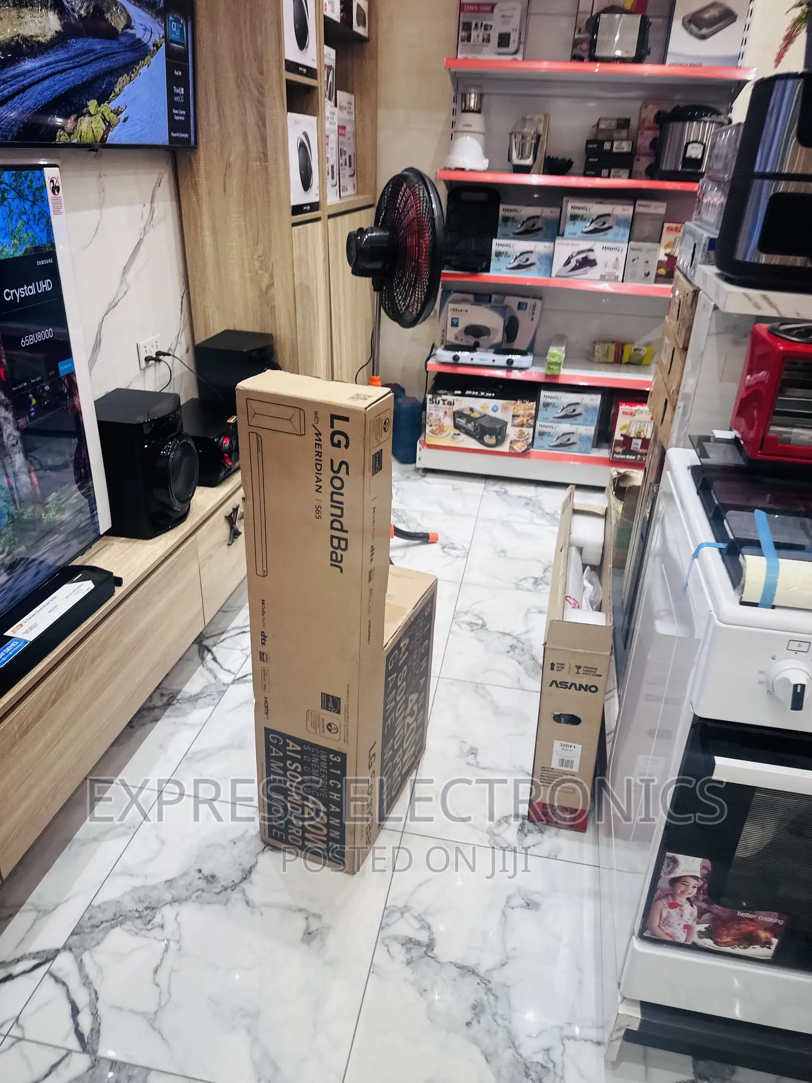 Enjoy Optimized Sound Quality LGS65Q Sound System