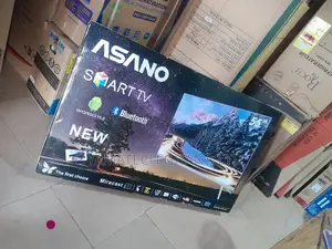 Asano 55" Inch Smart Tv With Miracast, Bluetooth