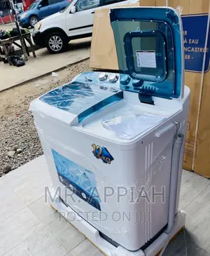 Super Quality Nasco 12kg Semi-Automatic Washing Machine.