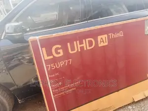 Slimmer Design LG UHD LED Screen 75”UP77 Tv 