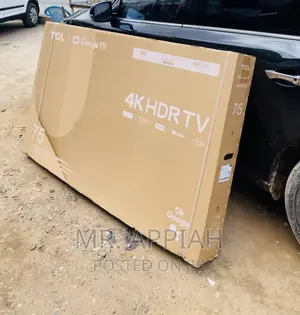 Super Reliable TCL 75P63575 Inch Smart Google Led Tv(Black)