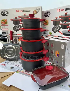 14pcs BMN Nonstick Cookware