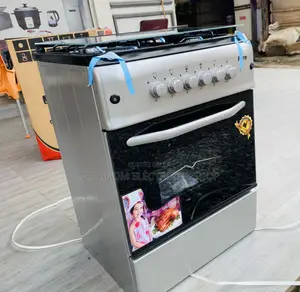 Stainless Steel Ferre 60x60 4 Gas Burner With Oven(Gray).