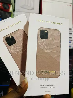 Rose Smoke Croco for iPhone X, XS 11 Pro