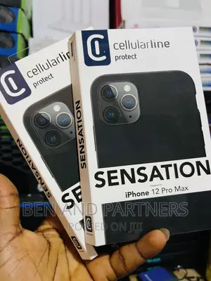 Original Cellularline iPhone 12 Pro Max Silicone Cover