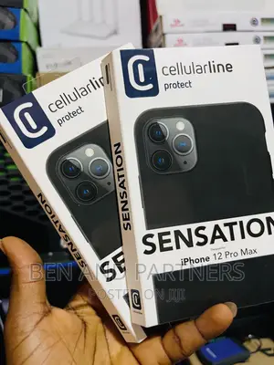 Original Cellularline iPhone 12 Pro Max Silicone Cover