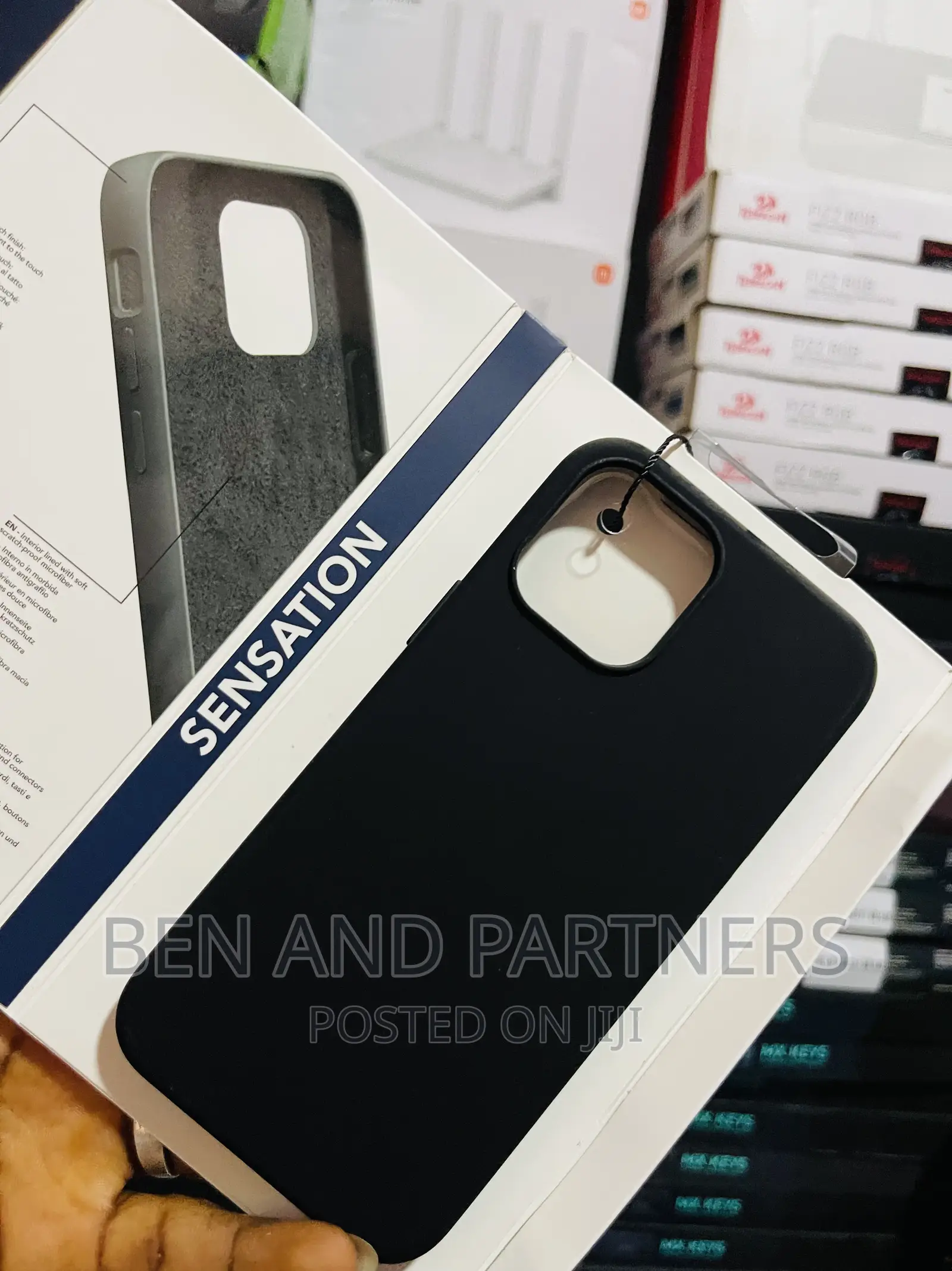 Original Cellularline iPhone 12 Pro Max Silicone Cover
