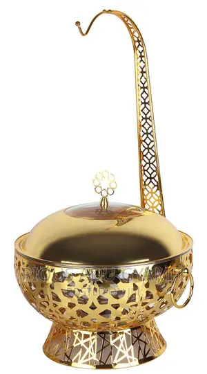 8 Liters Luxurious Gold Chafing Dish