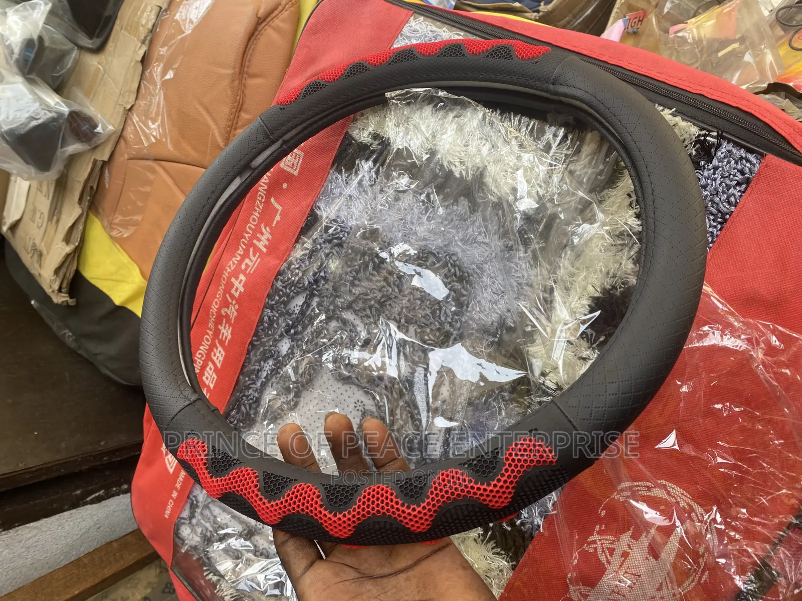 Original Leather Steering Wheel Cover
