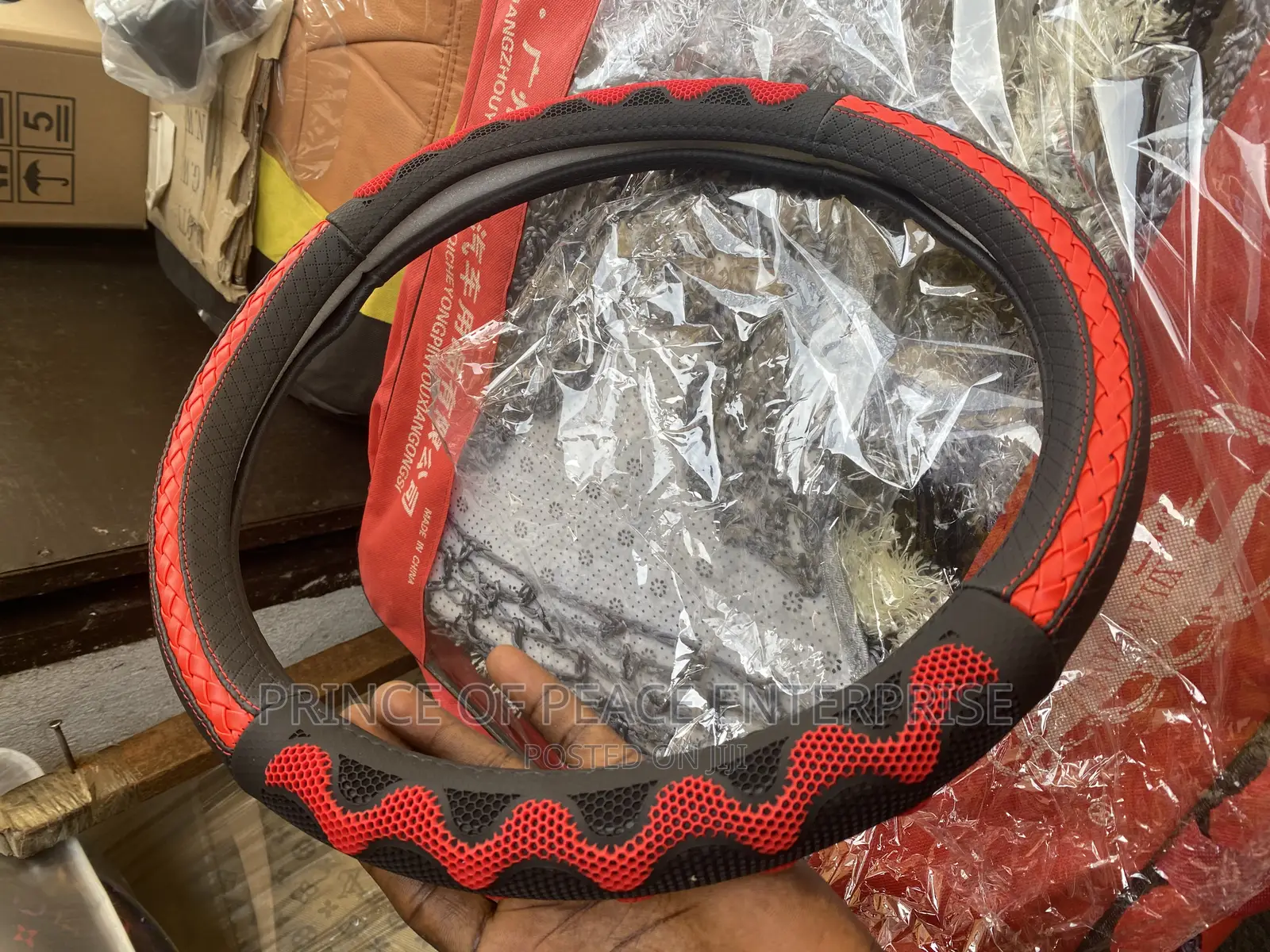 Original Leather Steering Wheel Cover