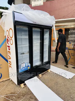 A Year Warranty on Tridoors Display Fridge Pearl PVC-150