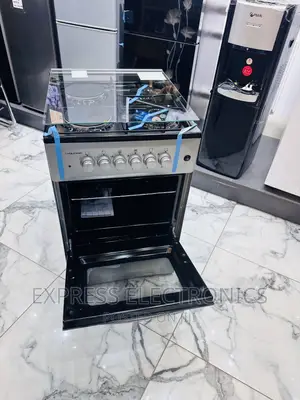 Stylish Sliver Ferre 2-2 Stove Cooker Oven Gas Electric