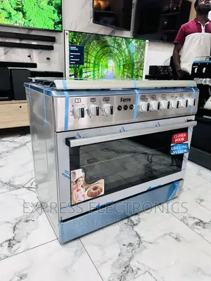 Freestanding Cooker 4+2 Stove Gas Electric Oven Rotisserie