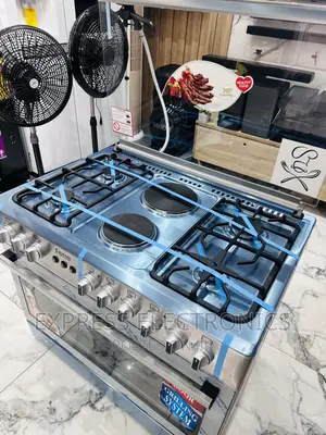 Better Gas Electric Cooker 4-2 Oven Rotisserie Ferre Diver