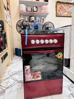 Cook in Style With Red Gas Cooker 4burner 50/50