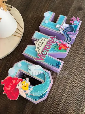 3D Letters and Numbers
