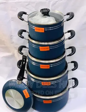 6pcs Non-Stick Cookware Set From Delicious Cook