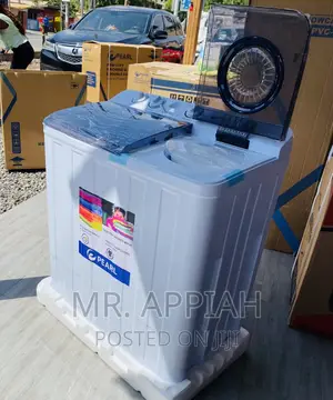 Shop Durable Pearl 7kg Electric Washing Machine + Spin/Dry.