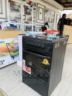 Reliable Volcano Oven Grill 3 Gas + 1electric Burner,Black