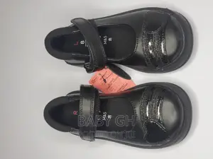 Marks Spencer Girls Black School Shoes