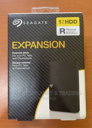 Seagate Expansion Rescue+ External Hard Drive - 1TB