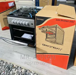 Volcano 50x50 2gas + 2 Electric Burner + Oven Grill(Gray)