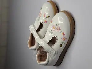 George White T-Bone Floral Girls Shoe