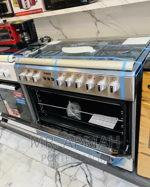 Stainless Steel Ferre60x90 4 Gas + 2 Electric Burner + Oven