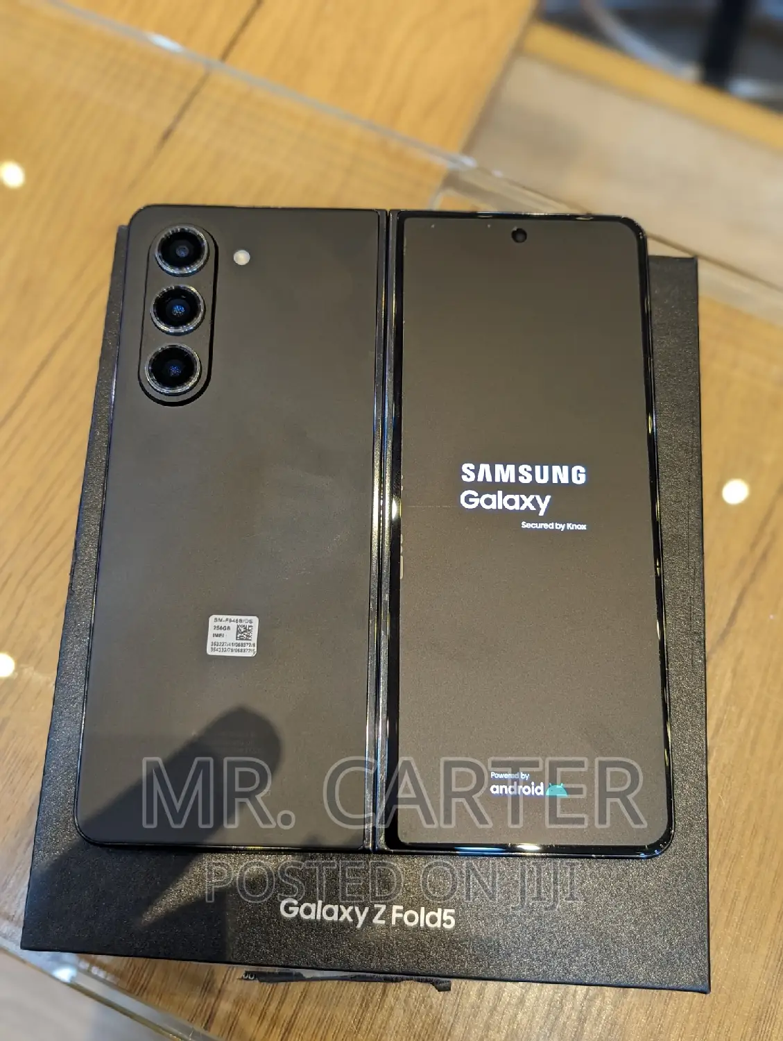 New Samsung Galaxy Z Fold 5 256 GB Black