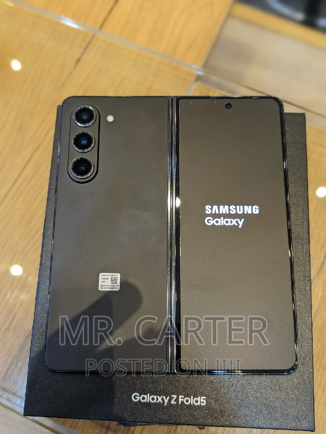 New Samsung Galaxy Z Fold 5 256 GB Black