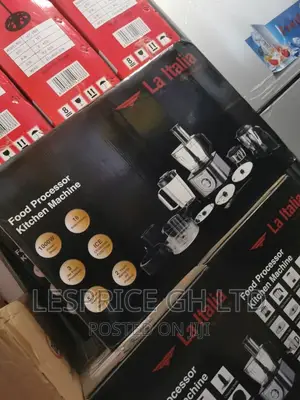Fully Assured/Italia 1000w Food Processor