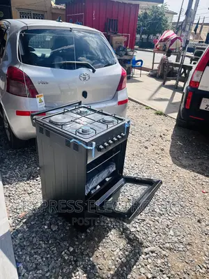 Transparent Lid Glass Gas 3-1 Stove Oven Electric Cooker