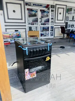 Latest and Reliable Volcano 50x50 4gas Burner + Oven(Black)