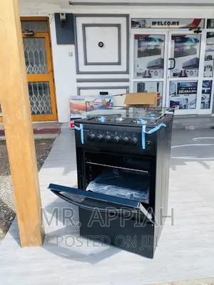 Better Cooking Volcano 50x501electric + 3gas Burner(Black).