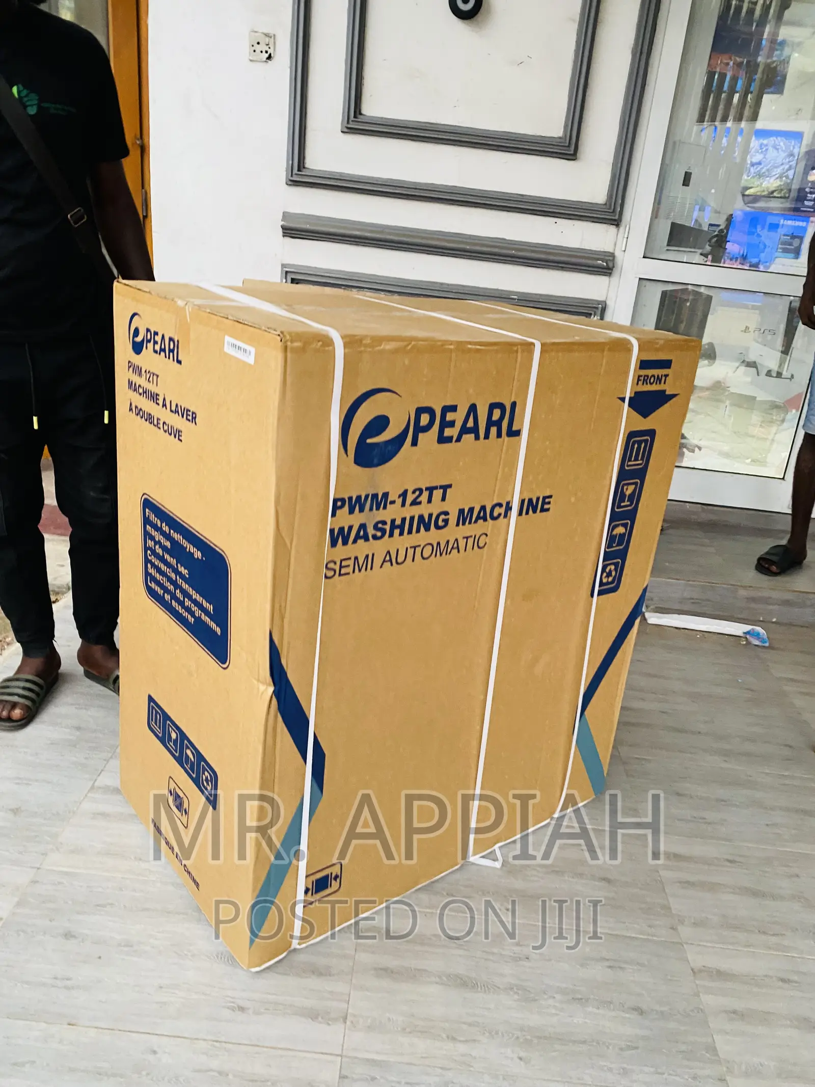 Better Washing Pearl 12kg Semi-Automatic Washing Machine.