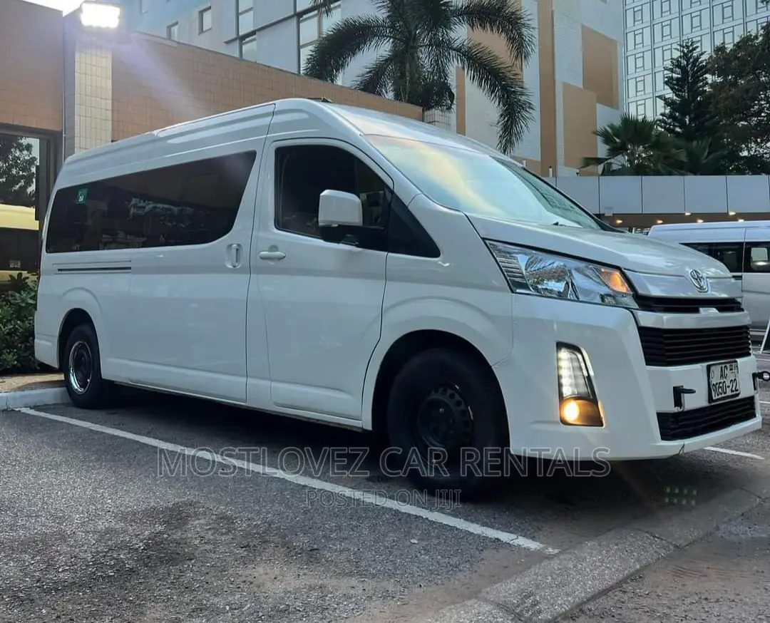 Car Rental- Toyota Hiace Bus for Rent- Car Rental in Ghana