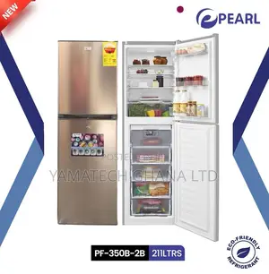 Pearl Fridge 211l With Large Down Freezer