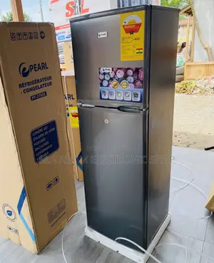 Fast Chilling Pearl PF-270 Ix Double Door Electric Fridge 