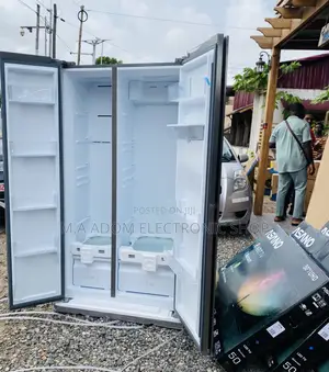 Oringal TCL P520SBN Side by Side Refrigerator(607ltr) 
