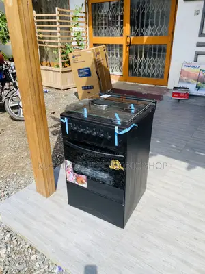 Stainless Steel Volcano 50x50 3 Gas + 1 Electric Cooker 