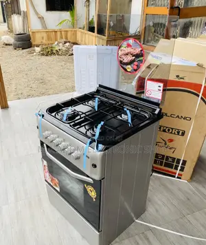 Better Cooking Volcano 60x60 4 Gas Burner + Oven(Gray) 