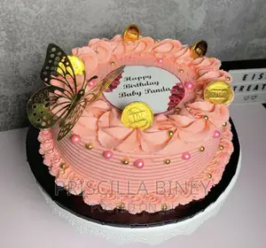 Vanilla Truffle Birthday Cake